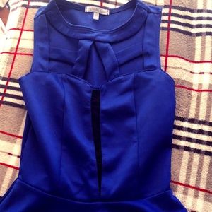 Sexy and Fun Royal Blue Club Top